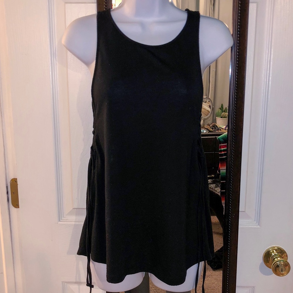 Black high neck